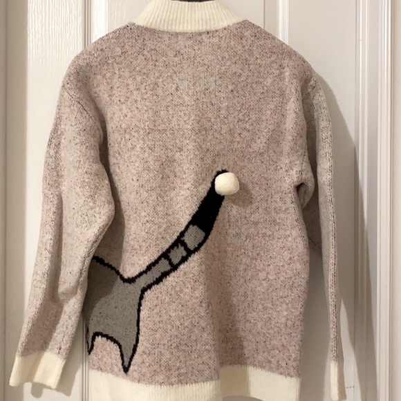 Plastic Island Oversized Kitten Sweater - Picture 2 of 7